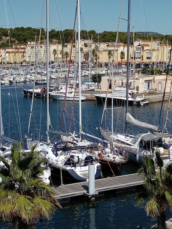Gruissan Appartement Calme, Vue Sur Port De Plaisance -Clim, Empl.Parking المظهر الخارجي الصورة